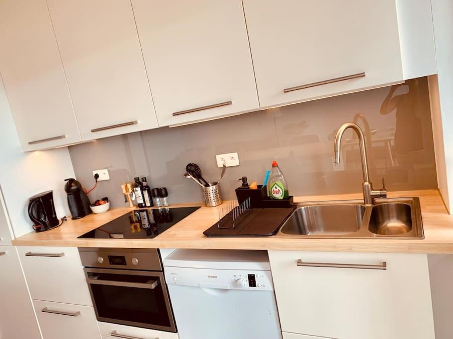 Appartement Cosy & Lumineux Au Coeur De Liege! エクステリア 写真